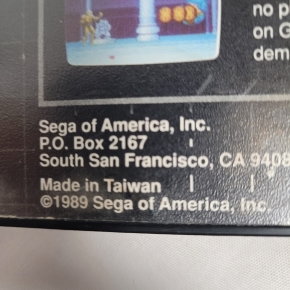 Sega Genesis Altered Beast Video Game Untested Game & Case 1989 VTG - Picture 5 of 9